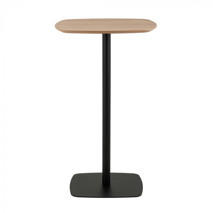 Стол барный Form 60*60 светлое дерево/черный