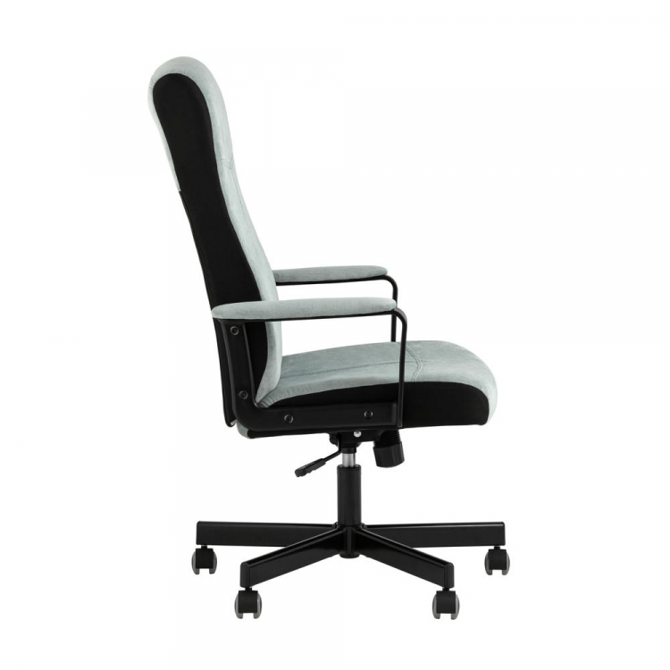 Кресло руководителя TopChairs ST-DOMINGO серо-голубой