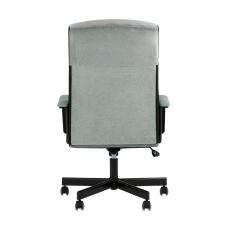 Кресло руководителя TopChairs ST-DOMINGO серо-голубой