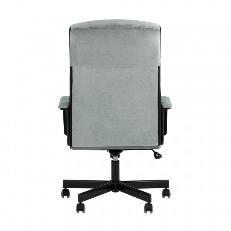 Кресло руководителя TopChairs ST-DOMINGO серо-голубой