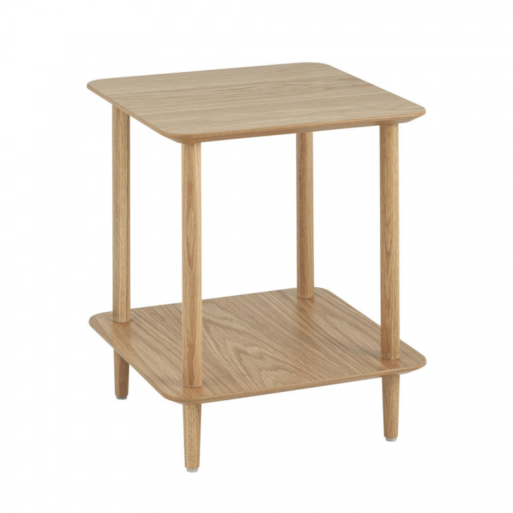 Журнальный столик Stiff 40*40 светлое дерево