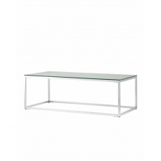 Журнальный стол 120*60 ТАУН серебро