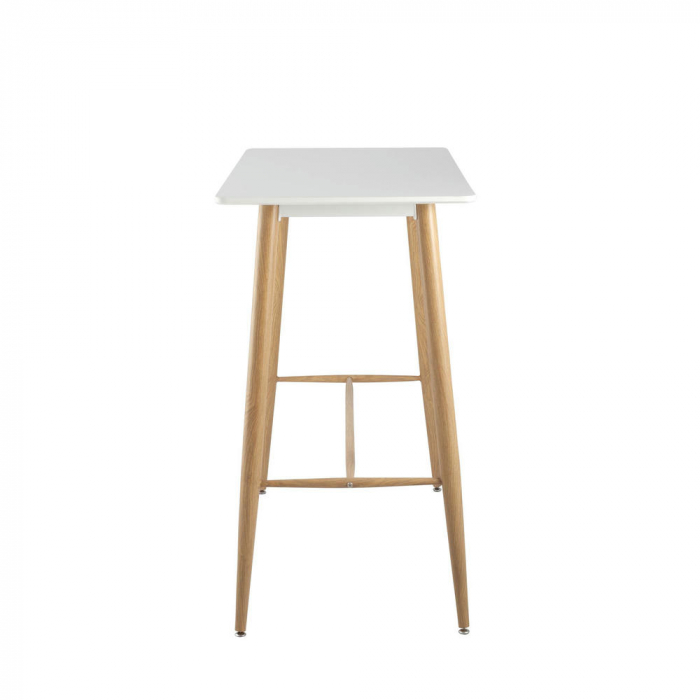 Стол барный Eames DSW белый