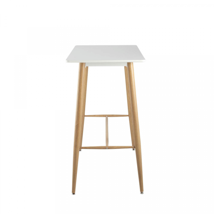 Стол барный Eames DSW белый