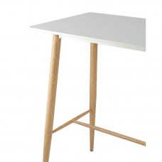 Стол барный Eames DSW белый