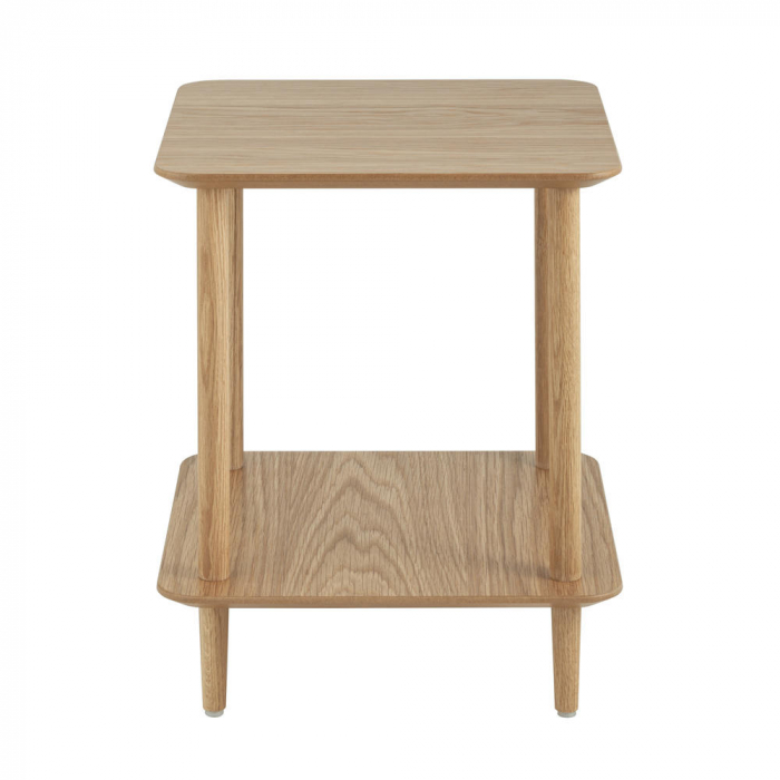 Журнальный столик Stiff 40*40 светлое дерево