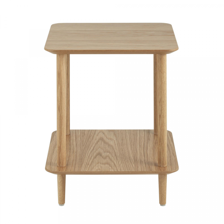 Журнальный столик Stiff 40*40 светлое дерево