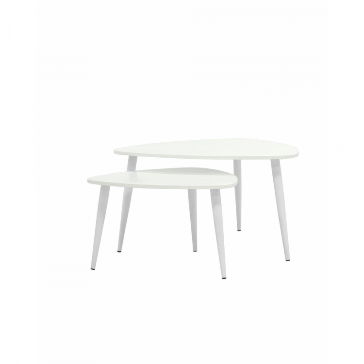 Набор журнальных столиков Агата 80 и 60 см