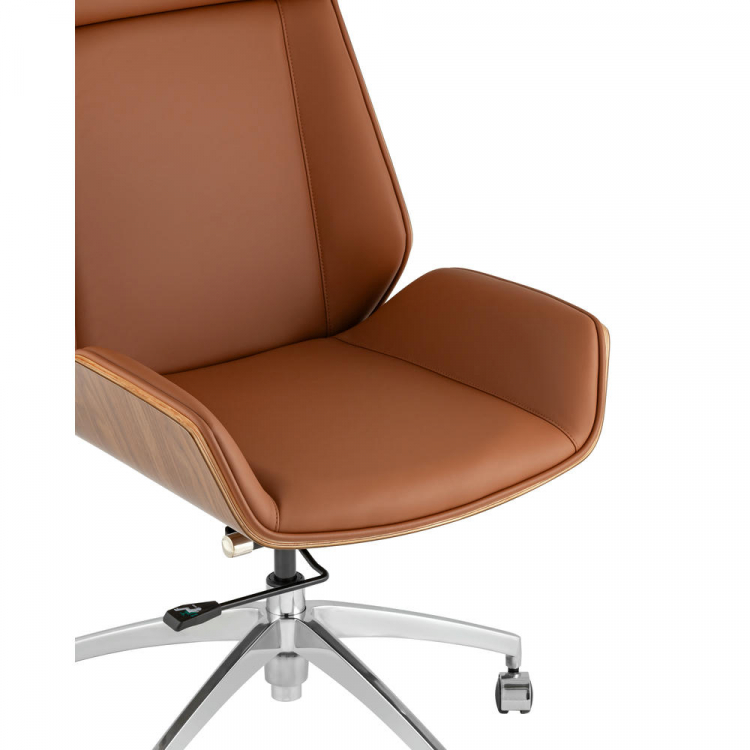 Кресло руководителя TopChairs Crown SN коричневый