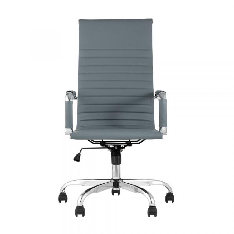 Кресло руководителя TopChairs City серый