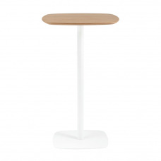 Стол барный Form 60*60 светлое дерево/белый