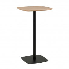 Стол барный Form 60*60 светлое дерево/черный