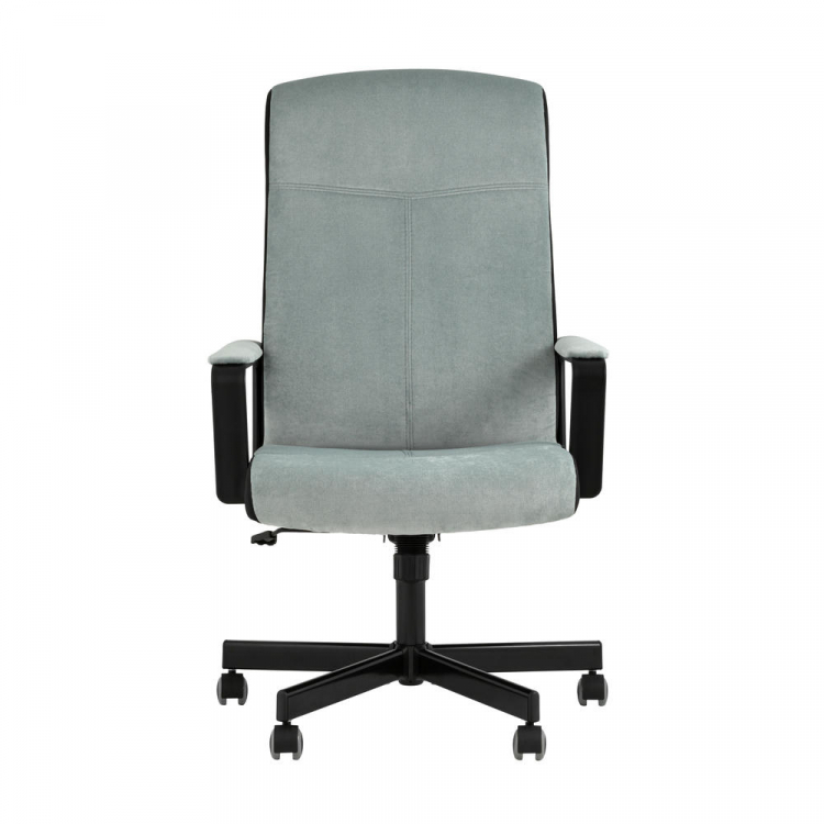 Кресло руководителя TopChairs ST-DOMINGO серо-голубой