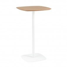 Стол барный Form 60*60 светлое дерево/белый