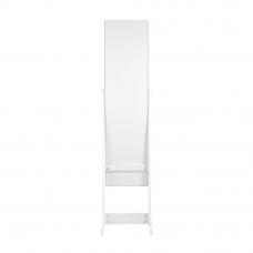 Зеркало-шкаф напольное Godrick для украшений белое