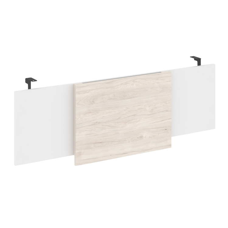 Onix Direct Царга стола руководителя O.M-CSR-4 Денвер Светлый/Белый Бриллиант/Металл Антрацит 1340*4