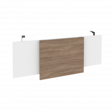 Onix Direct Царга стола руководителя O.M-CSR-3 Дуб Аризона/Белый Бриллиант/Металл Антрацит 1140*450*