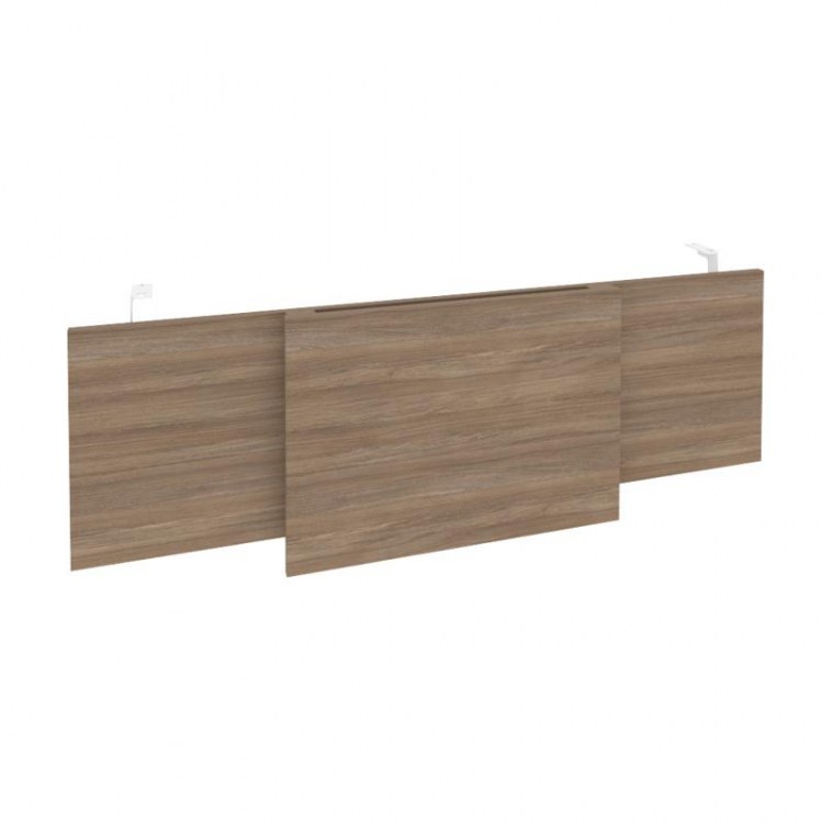 Onix Direct Царга стола руководителя O.M-CSR-4 Дуб Аризона/Металл Белый 1340*450*54