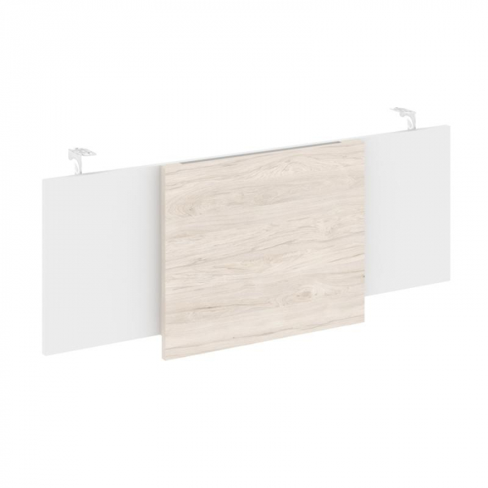 Onix Direct Lux Царга стола руководителя O.M-CSR-3 Белый Бриллиант/Денвер Светлый/Хром 1140*450*54