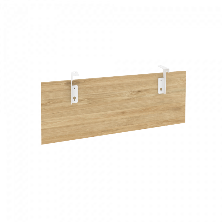 Onix Царга для стола на металлокаркасе O.M-CS-1 Тиквуд Светлый/Металл Белый 850*320*18