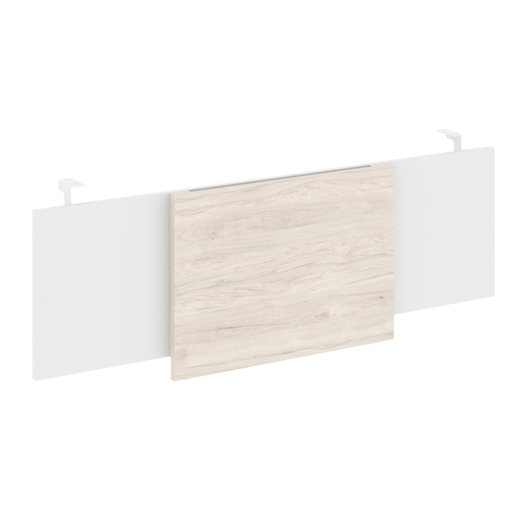 Onix Direct Царга стола руководителя O.M-CSR-4 Денвер Светлый/Белый Бриллиант/Металл Белый 1340*450*