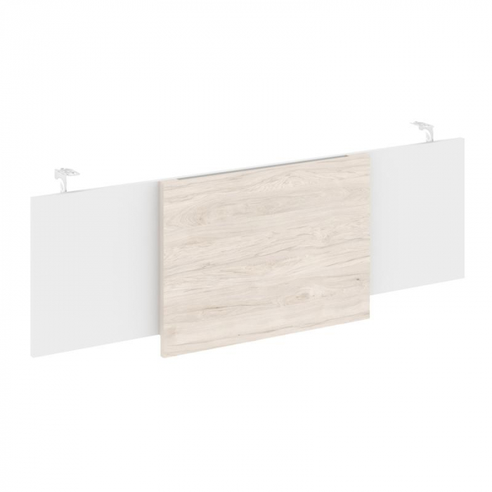 Onix Direct Lux Царга стола руководителя O.M-CSR-4 Белый Бриллиант/Денвер Светлый/Хром 1340*450*54