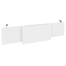 Onix Direct Царга стола руководителя O.M-CSR-6 Белый Бриллиант/Металл Антрацит 1740*450*54