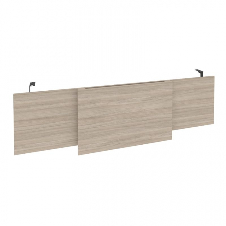 Onix Direct Царга стола руководителя O.M-CSR-5 Дуб Аттик/Металл Антрацит 1540*450*54