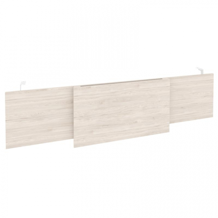 Onix Direct Царга стола руководителя O.M-CSR-6 Денвер Светлый/Металл Белый 1740*450*54