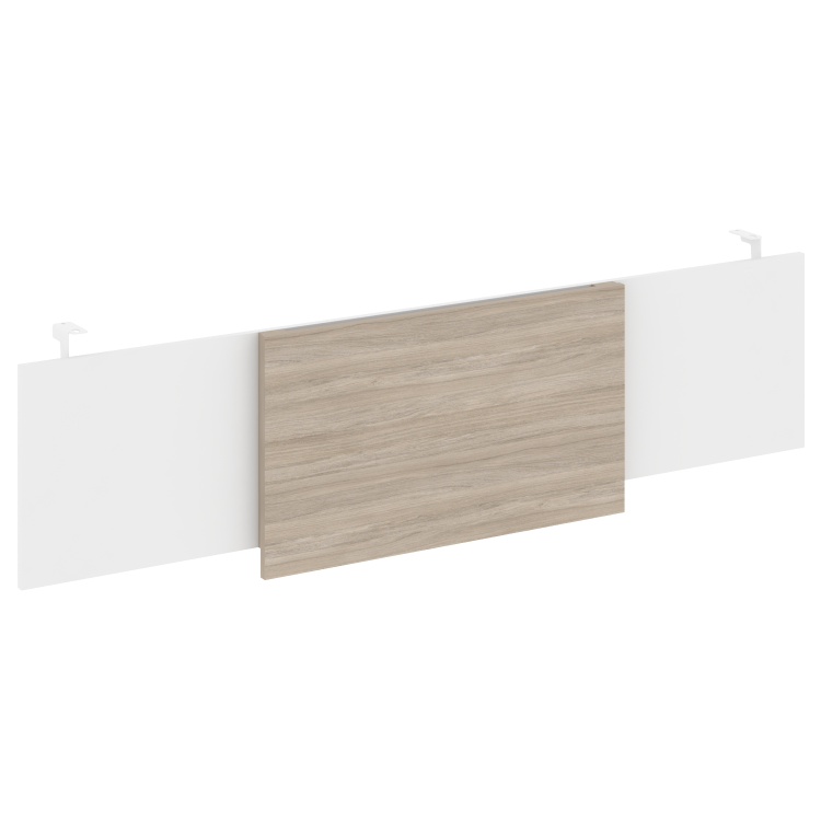 Onix Direct Царга стола руководителя O.M-CSR-6 Дуб Аттик/Белый Бриллиант/Металл Белый 1740*450*54