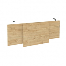 Onix Direct Царга стола руководителя O.M-CSR-3 Тиквуд Светлый/Металл Антрацит 1140*450*54