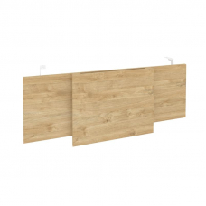 Onix Direct Царга стола руководителя O.M-CSR-3 Тиквуд Светлый/Металл Белый 1140*450*54