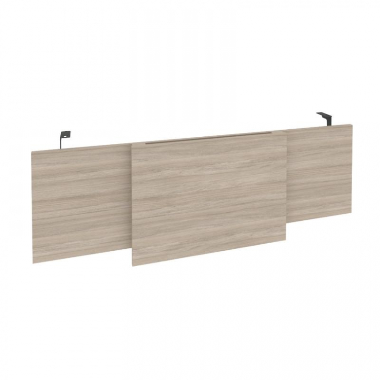 Onix Direct Царга стола руководителя O.M-CSR-4 Дуб Аттик/Металл Антрацит 1340*450*54