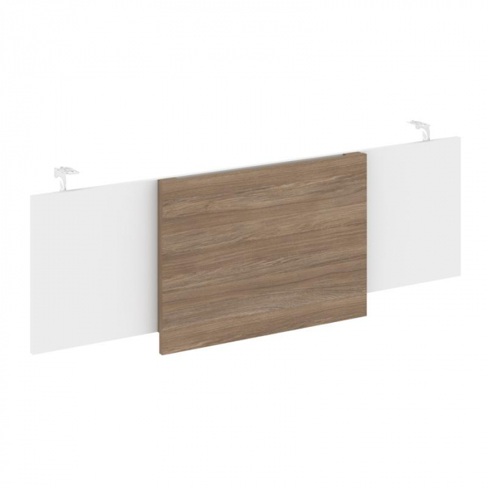 Onix Direct Lux Царга стола руководителя O.M-CSR-4 Белый Бриллиант/Дуб Аризона/Хром 1340*450*54