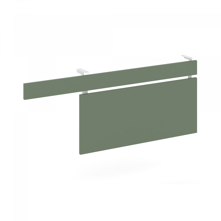 Concept Царга стола с опорной тумбой CN.CST-001 Кобо/Металл Белый 830*18*458