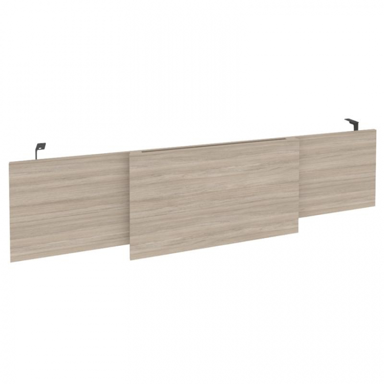 Onix Direct Царга стола руководителя O.M-CSR-6 Дуб Аттик/Металл Антрацит 1740*450*54