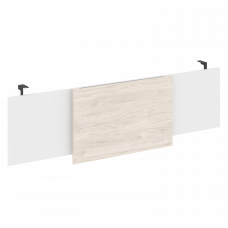 Onix Direct Царга стола руководителя O.M-CSR-5 Денвер Светлый/Белый Бриллиант/Металл Антрацит 1540*4