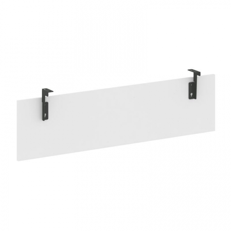 Metal System Царга для стола L=1400мм Б.ЦС-3 Белый/Металл Антрацит 1250*320*18