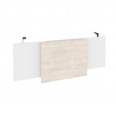 Onix Direct Царга стола руководителя O.M-CSR-3 Белый Бриллиант/Денвер Светлый/Металл Антрацит 1140*4