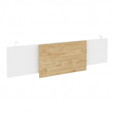 Onix Direct Царга стола руководителя O.M-CSR-5 Белый Бриллиант/Тиквуд Светлый/Металл Белый 1540*450*