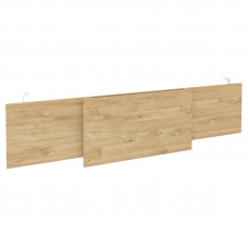 Onix Direct Царга стола руководителя O.M-CSR-6 Тиквуд Светлый/Металл Белый 1740*450*54