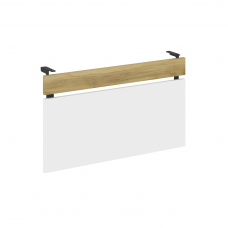 Concept Царга стола CN.CS-001 Дуб Винченцо/Белый Бриллиант/Металл Черный 830*18*458