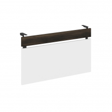 Concept Царга стола CN.CS-001 Дуб Мали/Белый Бриллиант/Металл Черный 830*18*458