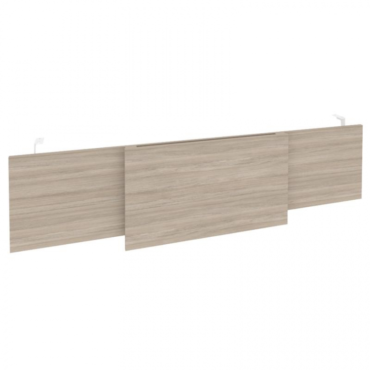 Onix Direct Царга стола руководителя O.M-CSR-6 Дуб Аттик/Металл Белый 1740*450*54