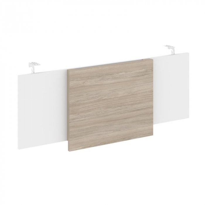 Onix Direct Lux Царга стола руководителя O.M-CSR-3 Белый Бриллиант/Дуб Аттик/Хром 1140*450*54