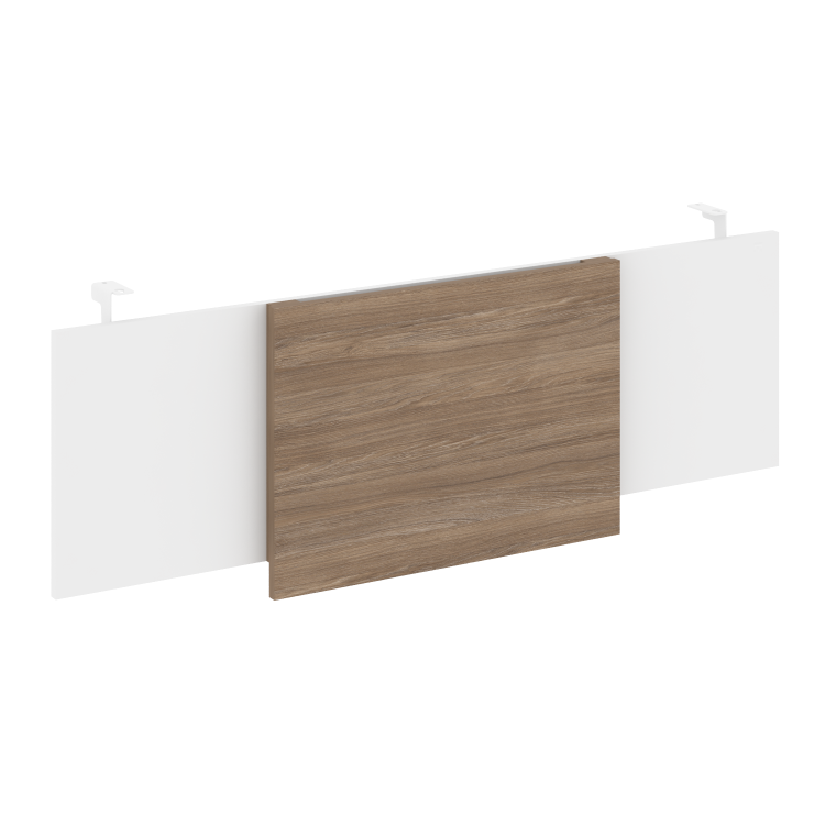 Onix Direct Царга стола руководителя O.M-CSR-4 Дуб Аризона/Белый Бриллиант/Металл Белый 1340*450*54