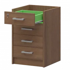 Корпус тумбы приставной АТ-05 Орех 440x450x740 Арго