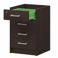 Корпус тумбы приставной АТ-05 Дуб венге 440x450x740 Арго