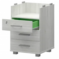 Корпус тумбы приставной НТ-320 Сосна винтер 438x444x725 Аргентум