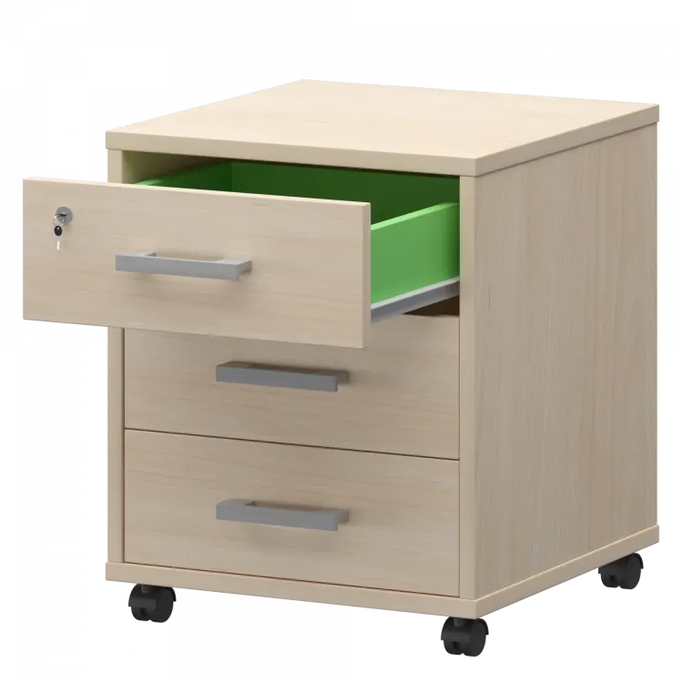 Тумба подкатная АТЛ-03 Бук 440x450x580 Арго